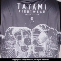 Tatami Tank Top Jersey - Dark Grey -Martial Arts Equipment tf ts 005 1228