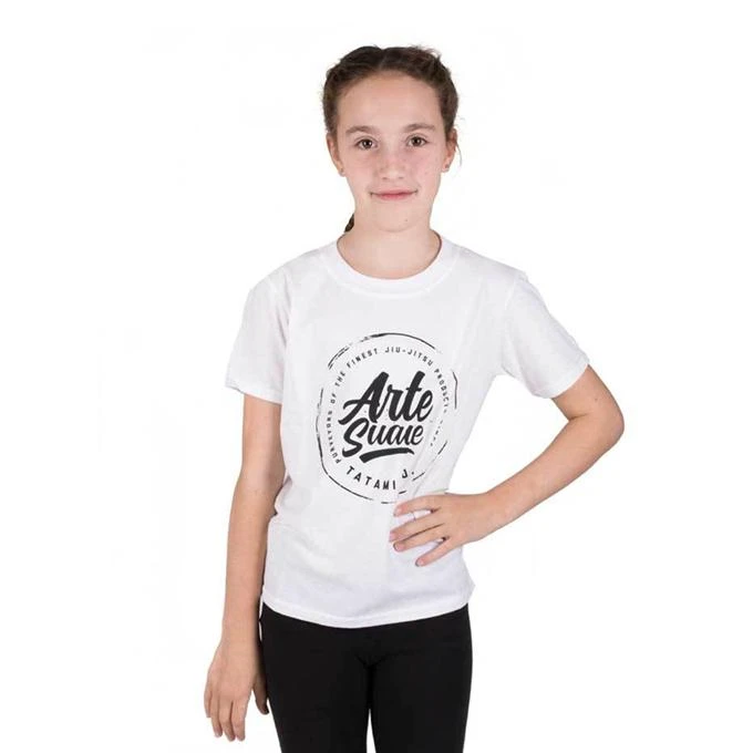 Tatami Arte Suave Children's T-Shirt - White 2 Tatami Arte Suave Children's T-Shirt - White - Image 2