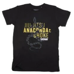 Tatami Anaconda Choke T-Shirt - Black/Yellow