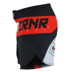 Combat Corner Supreme Hybrid Fight Shorts (Red) -Martial Arts Equipment thaiShortsRWLeftside 600x600 1