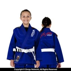 Venum Challenger 2.0 Children's Blue Jiu Jitsu Gi