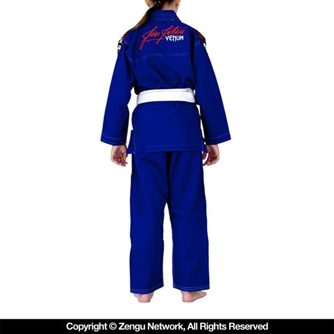 Venum Challenger 2.0 Children's Blue Jiu Jitsu Gi 3 Venum Challenger 2.0 Children's Blue Jiu Jitsu Gi - Image 3