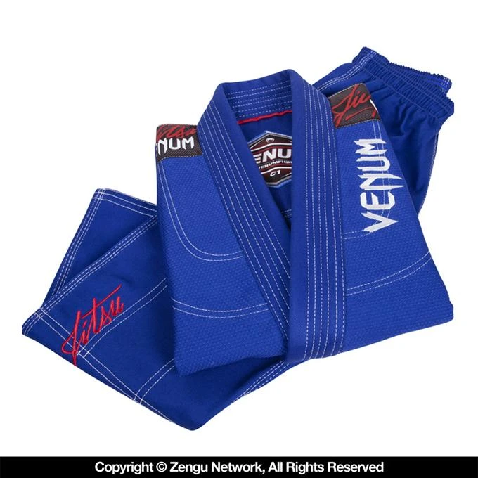 Venum Challenger 2.0 Children's Blue Jiu Jitsu Gi 4 Venum Challenger 2.0 Children's Blue Jiu Jitsu Gi - Image 4