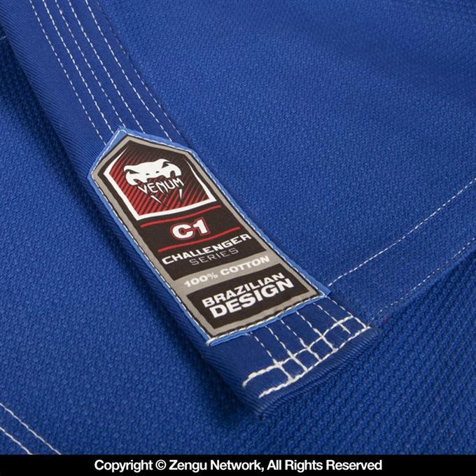 Venum Challenger 2.0 Children's Blue Jiu Jitsu Gi 11 Venum Challenger 2.0 Children's Blue Jiu Jitsu Gi - Image 11