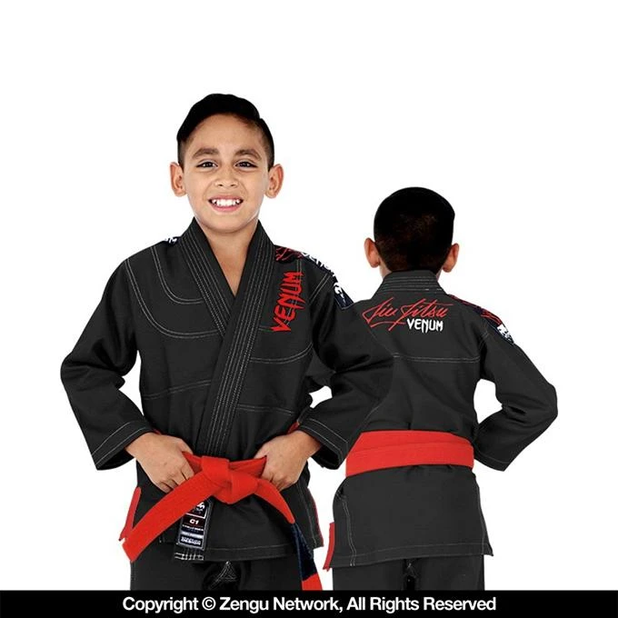 Venum Challenger 2.0 Children's Black Jiu Jitsu Gi 1 Venum Challenger 2.0 Children's Black Jiu Jitsu Gi