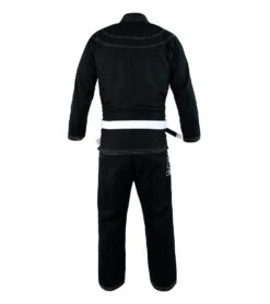 Combat Corner V5 BJJ GI – FREE WHITE BELT -Martial Arts Equipment v5 BJJ GI BLACK BACK