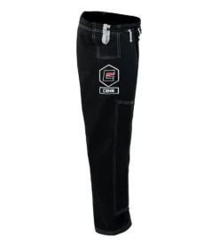 Combat Corner V5 BJJ GI – FREE WHITE BELT -Martial Arts Equipment v5 BJJ GI BLACK PANTS SIDE