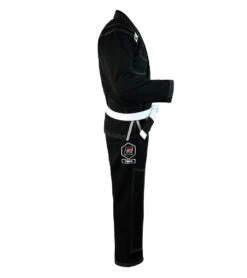 Combat Corner V5 BJJ GI – FREE WHITE BELT -Martial Arts Equipment v5 BJJ GI BLACK SIDE 2