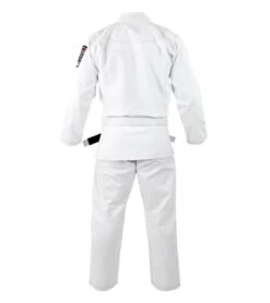 Combat Corner BJJ GI - White V6 - FREE WHITE BELT -Martial Arts Equipment v6 BJJ GI WHITE BACK 98016.1580412265