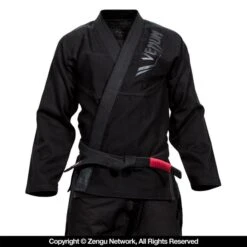 Venum Elite Jiu Jitsu Gi - Black On Black