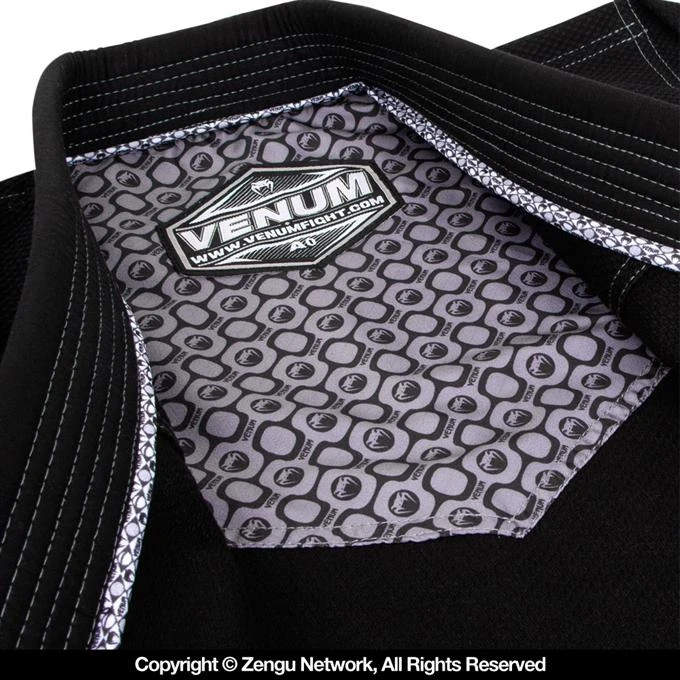 Venum Elite Classic Jiu Jitsu Gi - Black 6 Venum Elite Classic Jiu Jitsu Gi - Black - Image 6