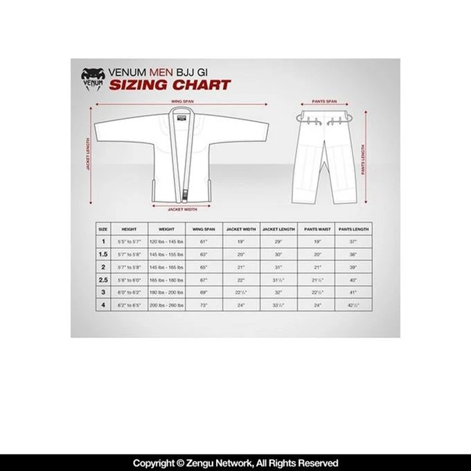 Venum Elite Classic Jiu Jitsu Gi - Black 16 Venum Elite Classic Jiu Jitsu Gi - Black - Image 16