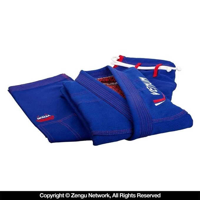 Venum Elite Light Jiu Jitsu Gi - Blue 4 Venum Elite Light Jiu Jitsu Gi - Blue - Image 4