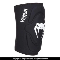 Venum Kontact Lycra/Gel Knee Pads - Black