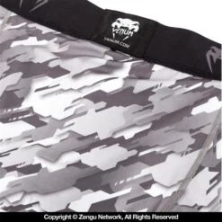 Venum Tecmo Vale Tudo Shorts - Black/Grey -Martial Arts Equipment vn sh 035 446