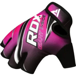 RDX SPORTS RDX F2 WOMEN PINK GYM WORKOUT GLOVES -Martial Arts Equipment women s fitness gym gloves 280