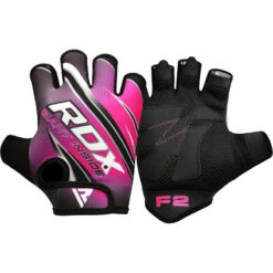 RDX SPORTS RDX F2 WOMEN PINK GYM WORKOUT GLOVES -Martial Arts Equipment women s fitness gym gloves 281