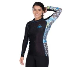 Fuji Kimono Kid's Long Sleeve Rashguard Blue 13 Fuji Kimono Kid's Long Sleeve Rashguard Blue -Martial Arts Equipment womens kimono rashguard 0005 DSC00067 1600x1600 e31d582c 969c 462a a403 84ba0c932b72