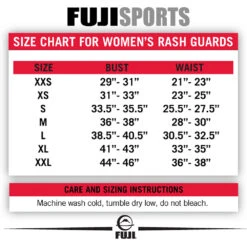 FUJI SPORTS HAIKU WOMEN'S RASH GUARD -Martial Arts Equipment womens rashguard