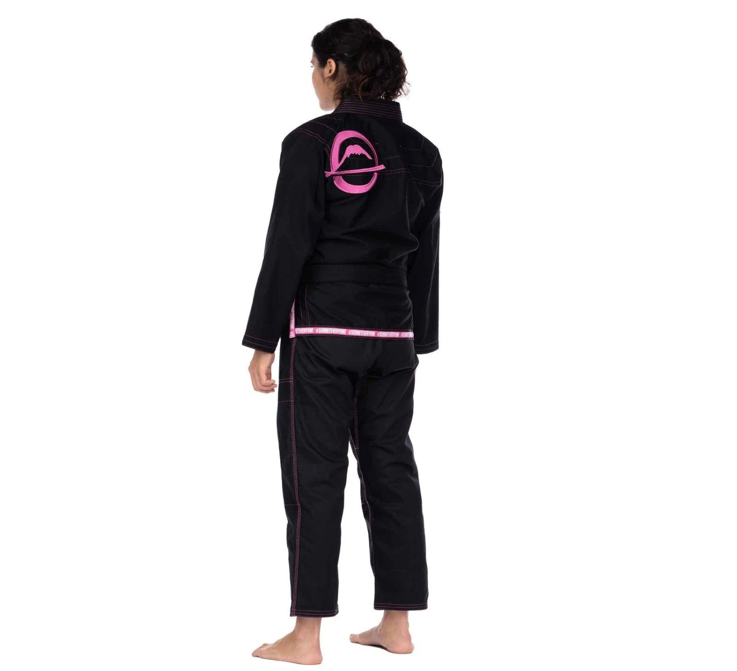 Fuji LIMITED EDITION: Submit Everyone Girl's BJJ Gi Pink 4 Fuji LIMITED EDITION: Submit Everyone Girl's BJJ Gi Pink - Image 4