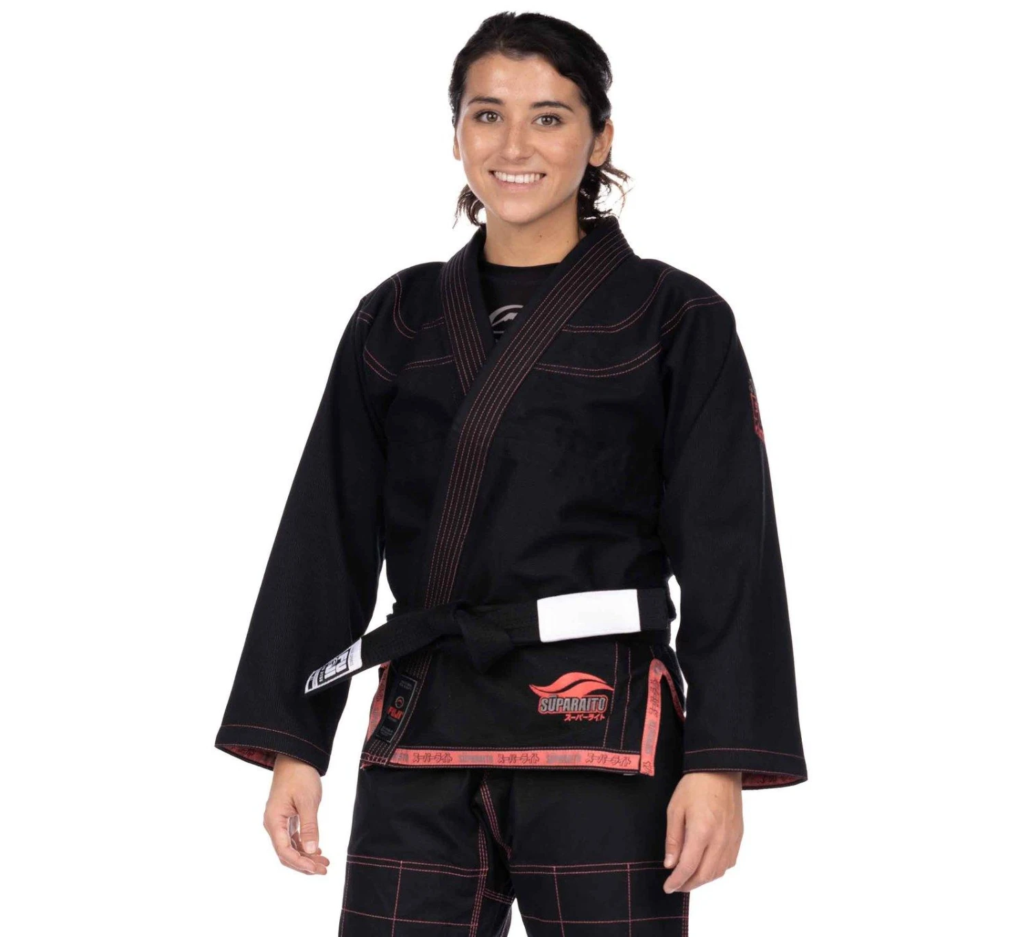 Fuji LIMITED EDITION: Suparaito Girl's BJJ Gi Pink 3 Fuji LIMITED EDITION: Suparaito Girl's BJJ Gi Pink - Image 3